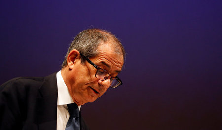 Studiert die Zahlen: Italiens Finanzminister Giovanni Tria