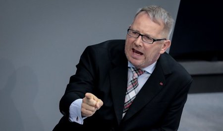 Johannes Kahrs im Bundestag (12.9.2018)