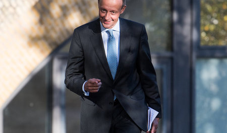 Friedrich Merz am Mittwoch in Berlin