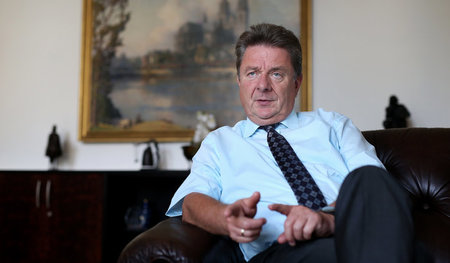 Magdeburgs Oberbürgermeister Lutz Trümper (SPD) im Herbst 2016 (...