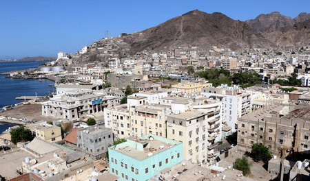 Blick auf die Küste Jemens am 4. September in Aden