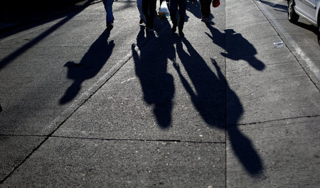 Migranten auf der Route von El Salvador in die USA (31. Oktober)