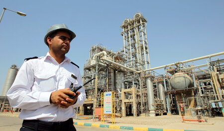 Zielscheibe der US-Sanktionen: Der petrochemische Komplex in Mah...