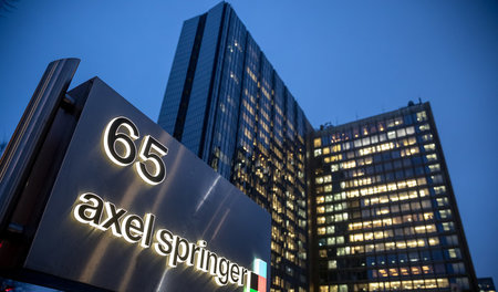Verkauft an den (eigenen) Pensionsfonds: Axel-Springer-Hochhaus ...