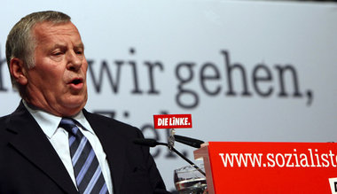 Schleichender Abschied von der Opposition: Linkspartei-Vorsitzen... Schleichender Abschied von der Opposition: Linkspartei-Vorsitzen...