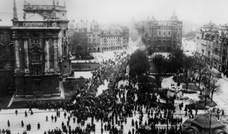 Novemberrevolution in Bayern: In der Nacht vom 7. auf den 8. Nov...