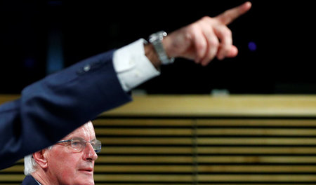 »Get out of here«. Michel Barnier, Brexit-Unterhänder der EU, pr...