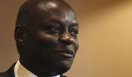 Streben nach Macht: Guinea-Bissaus Präsident José Mária Vaz bei ...
