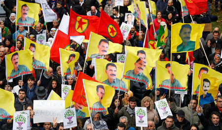 Der Kampf geht weiter: Demonstration von PKK-Anhängern in Brüsse...