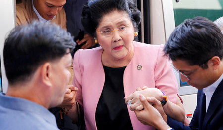 Vorerst noch auf freiem Fuß: Imelda Marcos hat nach ihrer Verurt...