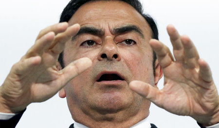 Carlos Ghosn, bislang Herrscher über Renault, Nissan und Mitsubi...