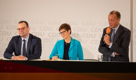 Raum für rechte Reden: Die Kandidaten für den CDU-Vorsitz bei de...