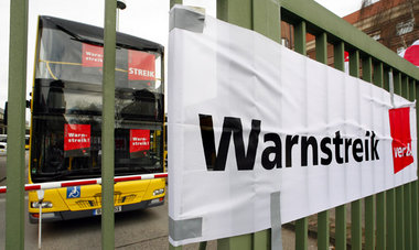 Dieses Mal werden die Busse nicht nur vorübergehend im Depot ble...