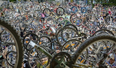 Die Organisierung von Fahrradkurieren kommt zunehmend ins Rollen Die Organisierung von Fahrradkurieren kommt zunehmend ins Rollen