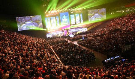 Volle Halle: E-Sport ist ein Massenphänomen