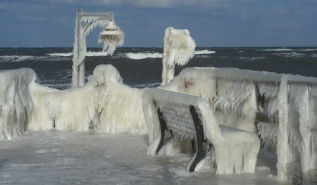 Auch im Winter hat die Ostseeküste ihren Reiz. Greifswald hat ku...