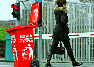 Nokia-Handys in die Tonne kloppen ist auch keine Lösung