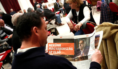 »Für uns steht Ungarn an erster Stelle«: Wahlkampfveranstaltung ...