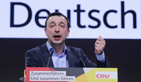 Paul Ziemiak, bisher Bundesvorsitzender der Jungen Union (JU) un...