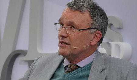 Michael Lüders auf der Leipziger Buchmesse im März 2017