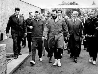 Zwei »charismatische Typen«: Commandante en Jefe Fidel Castro (M...