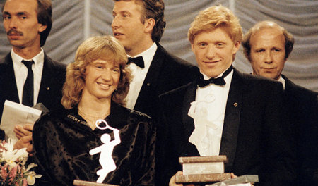 Boris Becker war nicht nur Deutschlands (hier 1986), sondern auc...