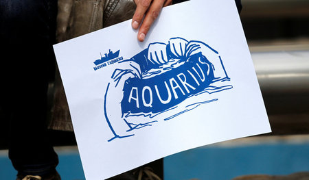 Mit der »Aquarius« konnten Retter Tausende Flüchtlinge vor dem E... Mit der »Aquarius« konnten Retter Tausende Flüchtlinge vor dem E...
