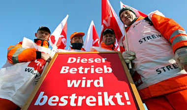 Auch die Beschäftigten der Leipziger Stadt- und Straßenreinigung...