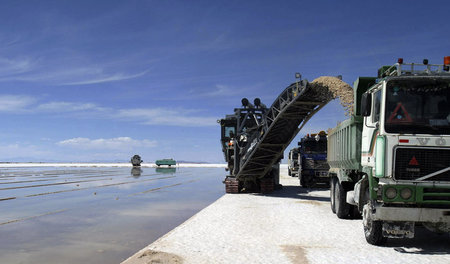 Die Lithiumreserven der Uyuni-Salzebene sind die größten der Wel... Die Lithiumreserven der Uyuni-Salzebene sind die größten der Wel...