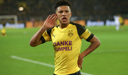 Wie schlicht die anderen spielen! Jadon Sancho nach seinem 1:0