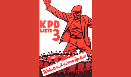 Plakat zur Reichstagswahl 1932