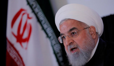 Präsident Hassan Rohani überreichte am 25. Dezember den Entwurf ...