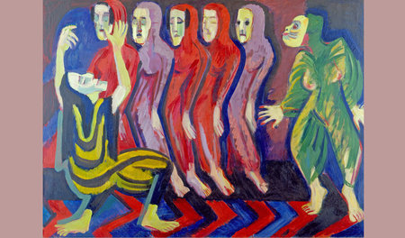 Aus der gelungenen Abteilung: »Totentanz der Mary Wigman«, Ernst...