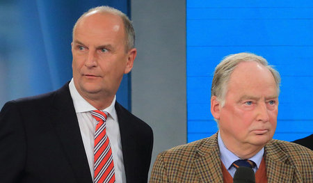 Prozentual auf Augenhöhe in Brandenburg: SPD (mit Ministerpräsid...