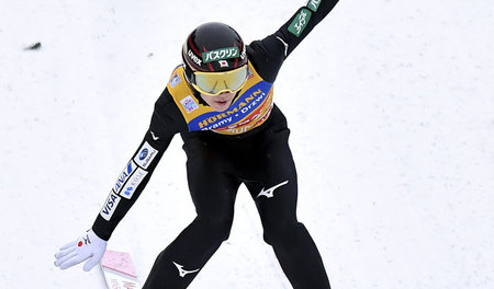 »Könnte zu einem neuen Trend werden«: Ryoyu Kobayashi bei der La...