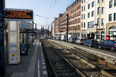 Stau statt Straßenbahn war auch am siebten Streiktag der BVG für... Stau statt Straßenbahn war auch am siebten Streiktag der BVG für...