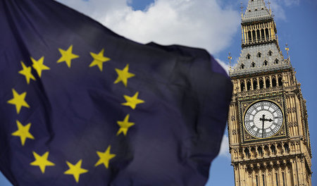 Wie lange noch wird die EU-Flagge vor dem Big Ben wehen?