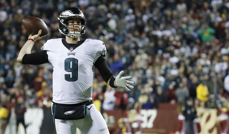 Bald für Baptisten am Ball? Philadelphia-Eagles-Quarterback Nick... Bald für Baptisten am Ball? Philadelphia-Eagles-Quarterback Nick...