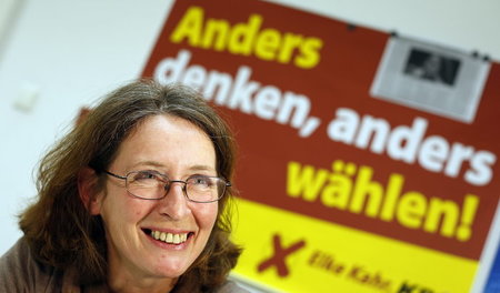 Fährt für die KPÖ außergewöhnliche Wahlerfolge ein: Elke Kahr Fährt für die KPÖ außergewöhnliche Wahlerfolge ein: Elke Kahr