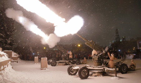 Am 75. Jahrestag des Endes der Blockade wurde in St. Petersburg,...