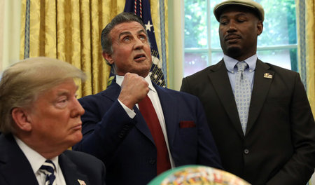 Am Ende der Fahnenstange? Sylvester Stallone juckt die Faust