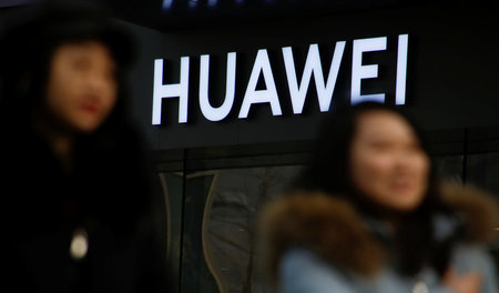 Huawei-Laden in Beijing (29.1.2019)