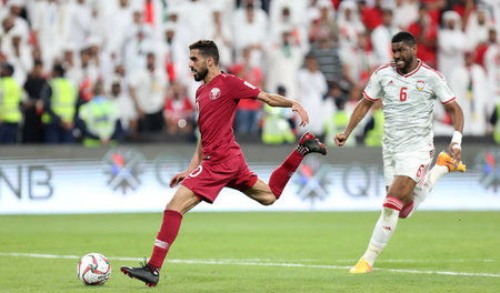 »In feindlicher Umgebung«: Hassan Al-Haidos (Katar) stellt im Ha... »In feindlicher Umgebung«: Hassan Al-Haidos (Katar) stellt im Ha...