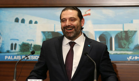 Erneut Regierungschef im Libanon: Saad Hariri stellt am Donnerst... Erneut Regierungschef im Libanon: Saad Hariri stellt am Donnerst...