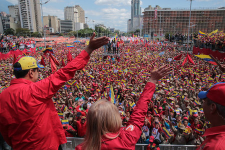 Hunderttausende für ein unabhängiges Venezuela: Demonstration am...
