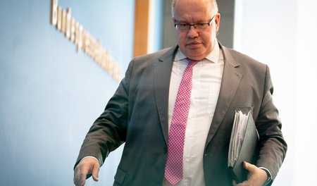 Wirtschaftsminister Peter Altmaier (CDU) will auf dem Weltmarkt ... Wirtschaftsminister Peter Altmaier (CDU) will auf dem Weltmarkt ...