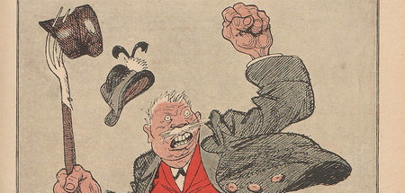 »Der rasende Alldeutsche« – der Vorsitzende des Alldeutschen Ver...