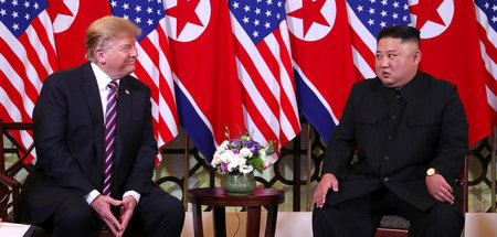 US-Präsident Donald Trump und der nordkoreanische Staatschef Kim... US-Präsident Donald Trump und der nordkoreanische Staatschef Kim...