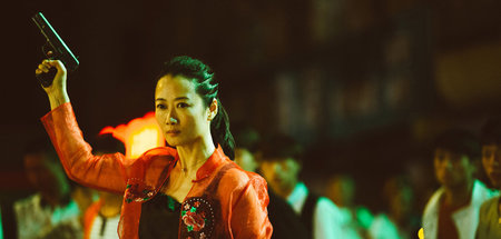 Die Kamera ist fast durchweg bei Qiao (Zhao Tao)