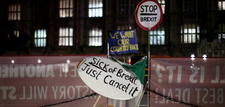 EU-Austritt einfach absagen: Die Debatte im britischen Unterhaus...